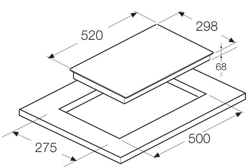 Bếp từ Hafele HC-I302B 536.01.670