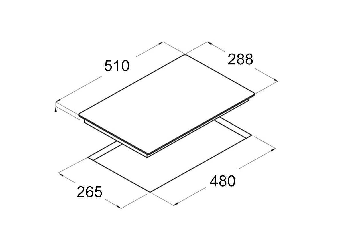 Bếp từ Domino 2 vùng nấu Giovani G-218 DTC