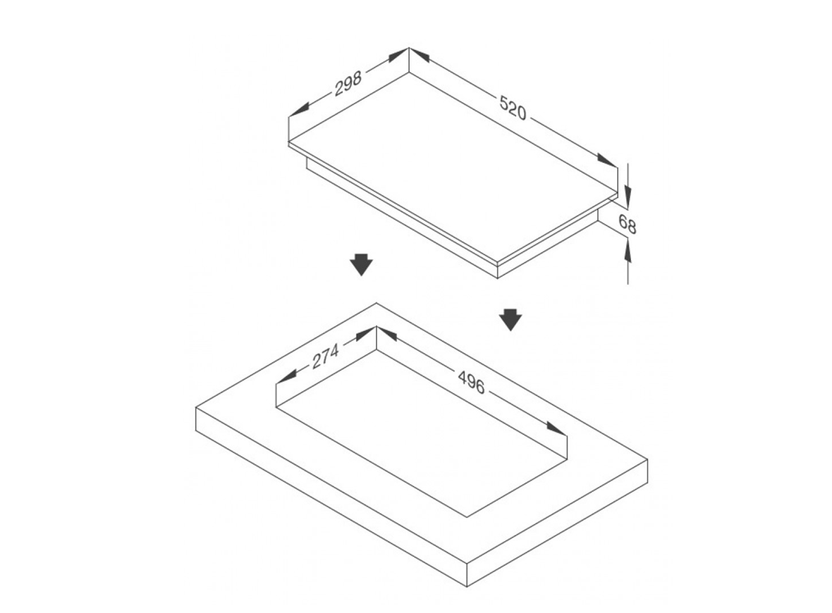 Bếp điện domino Malloca MDR 302