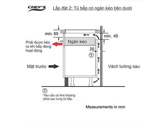 Bếp điện Chefs EH-DHL2000A