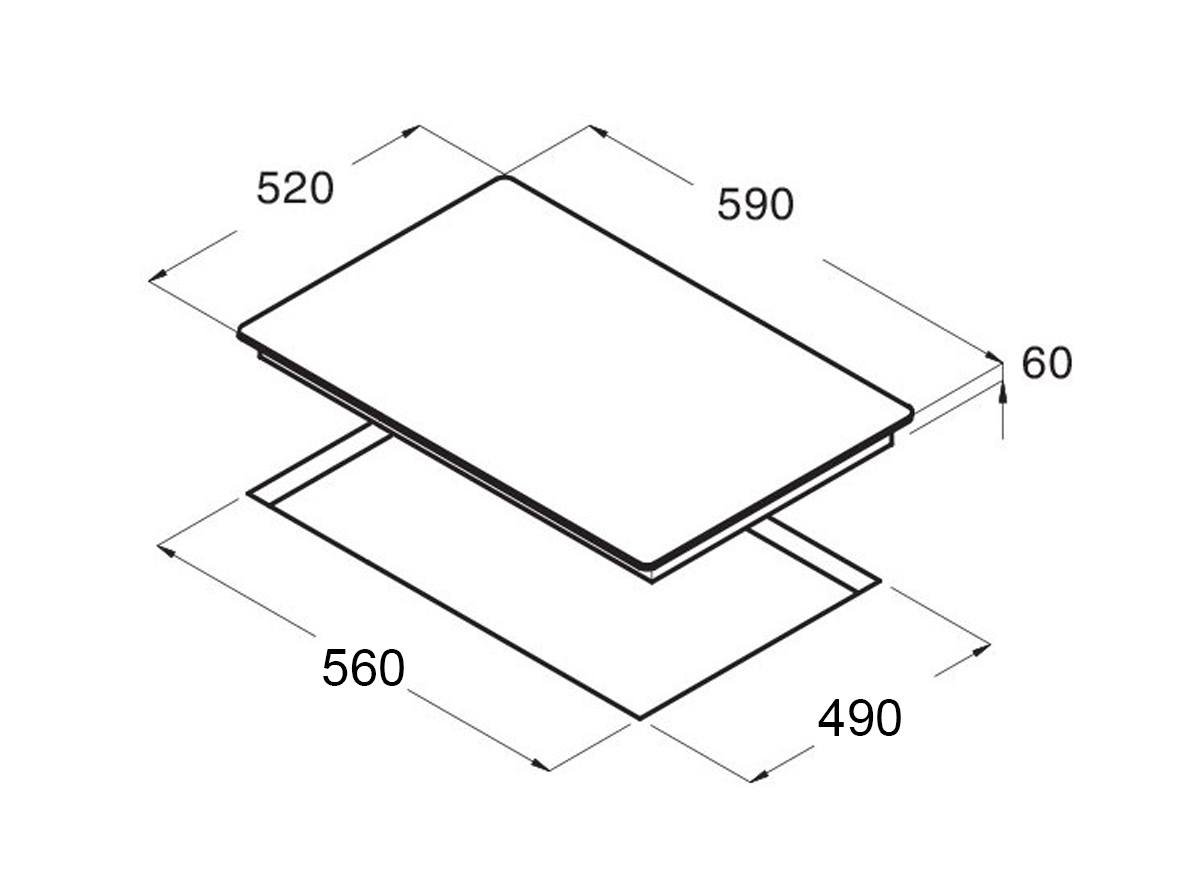 Bếp điện Cata TDN 603/B