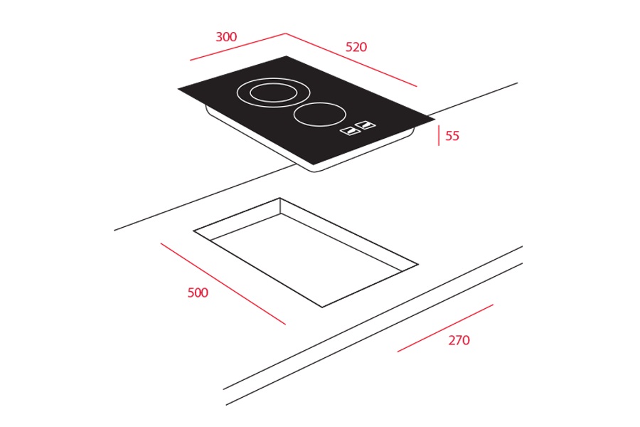 Bếp điện Teka VTTC 2P.1