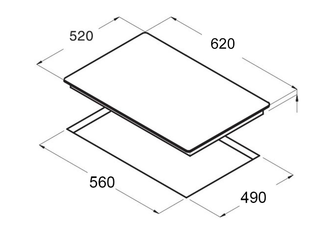 Bếp điện từ Chefs EH-MIX545N
