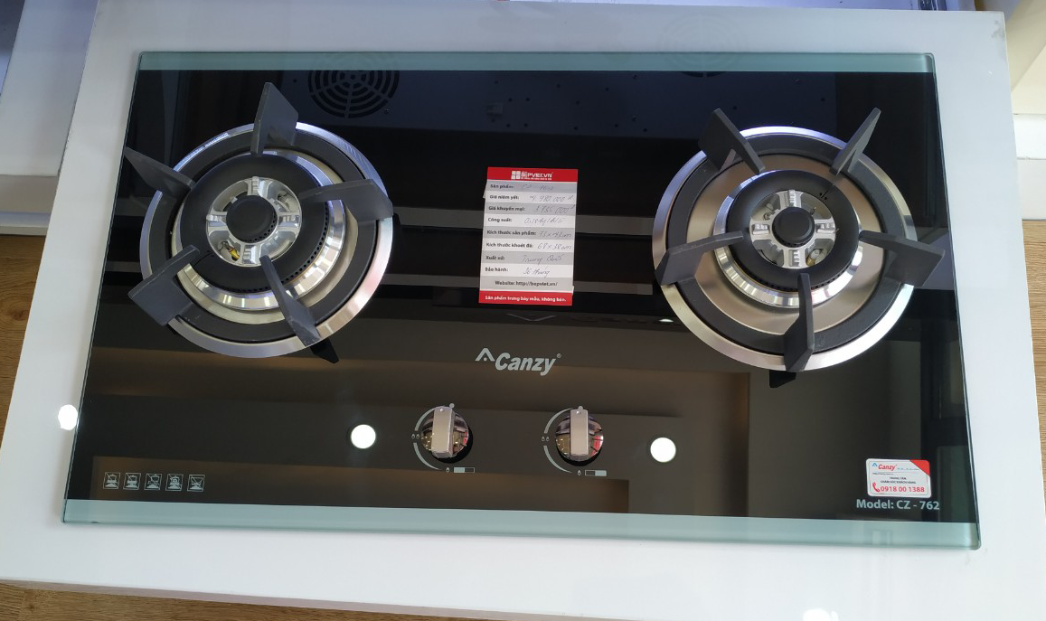 Bếp gas âm Canzy CZ 762