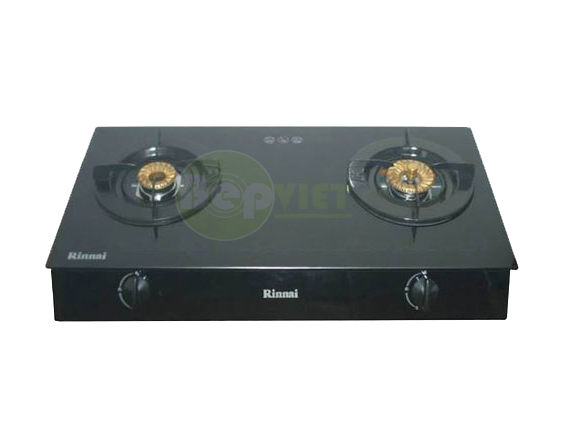 Bếp gas Rinnai RV-6Double Glass(B)