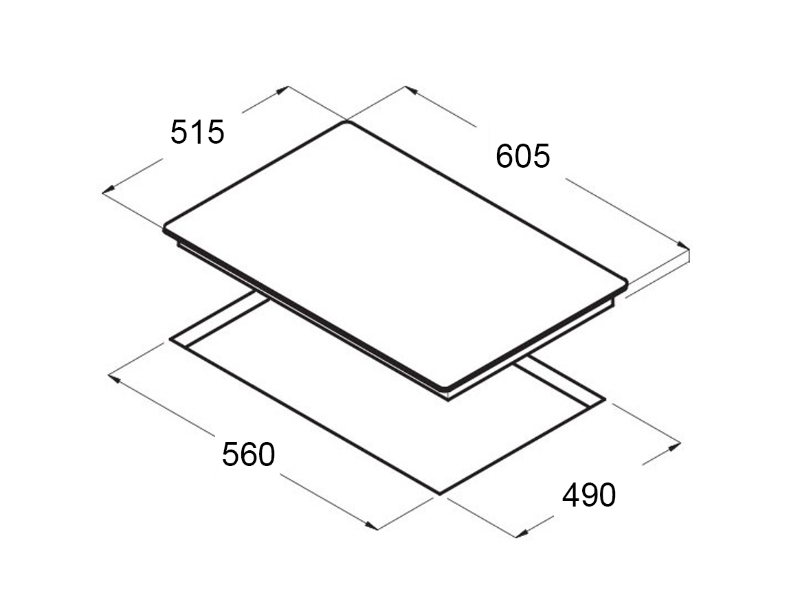 Bếp từ Teka IT 6350 IKNOB