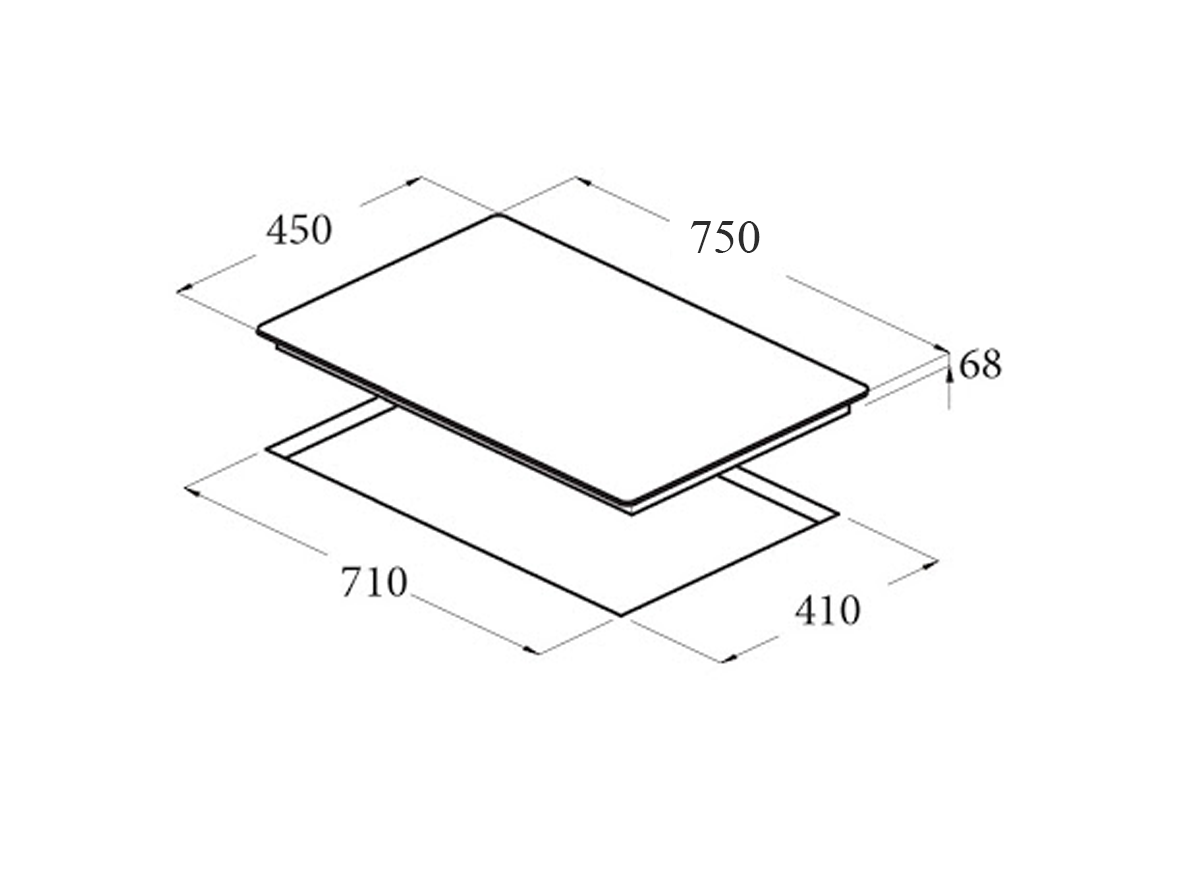 Bếp từ Cata IB 772 A