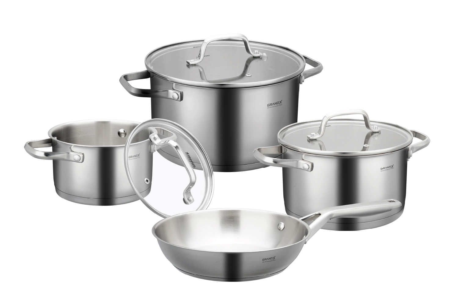 Bộ nồi Grandx GX605 NOBLE