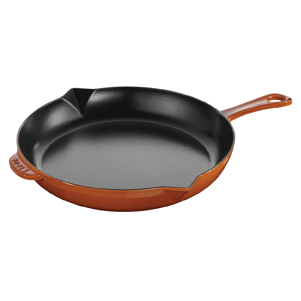 Chảo Staub – Chảo gang tròn 30cm – Màu quế