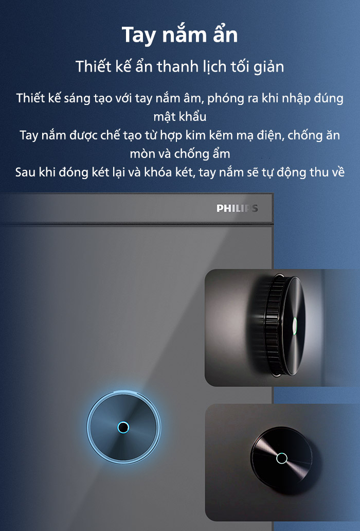 Két sắt Philips SBX602-8CU