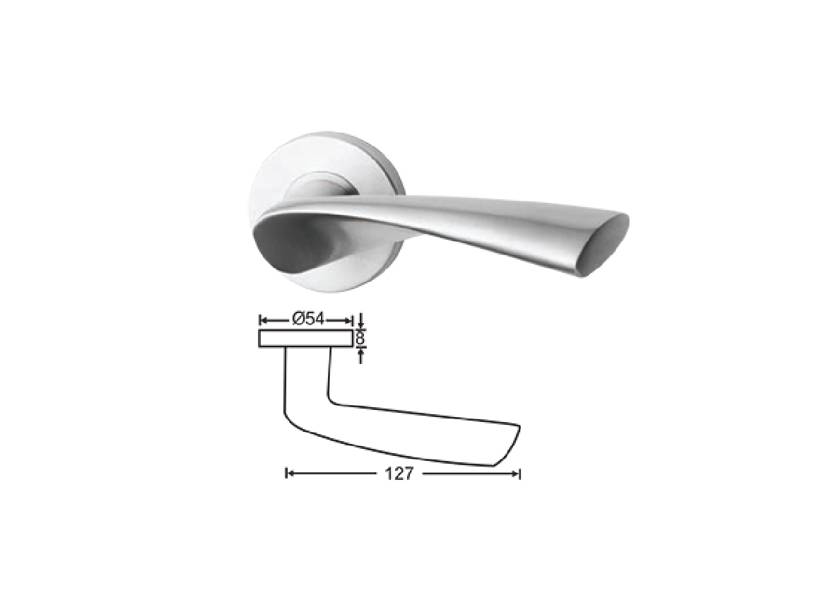 Tay nắm cửa Yale ASL-010 US32D