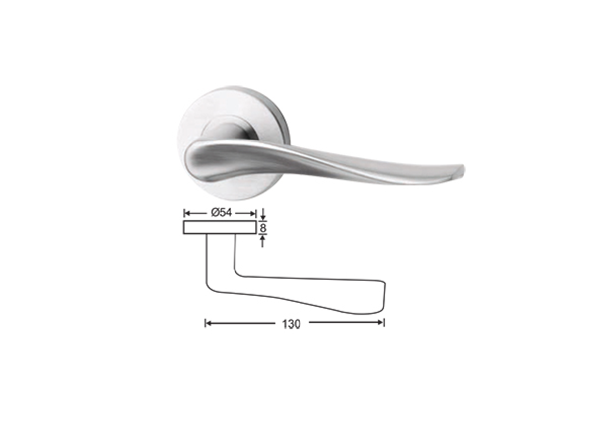 Tay nắm cửa Yale ASL-020 US32D