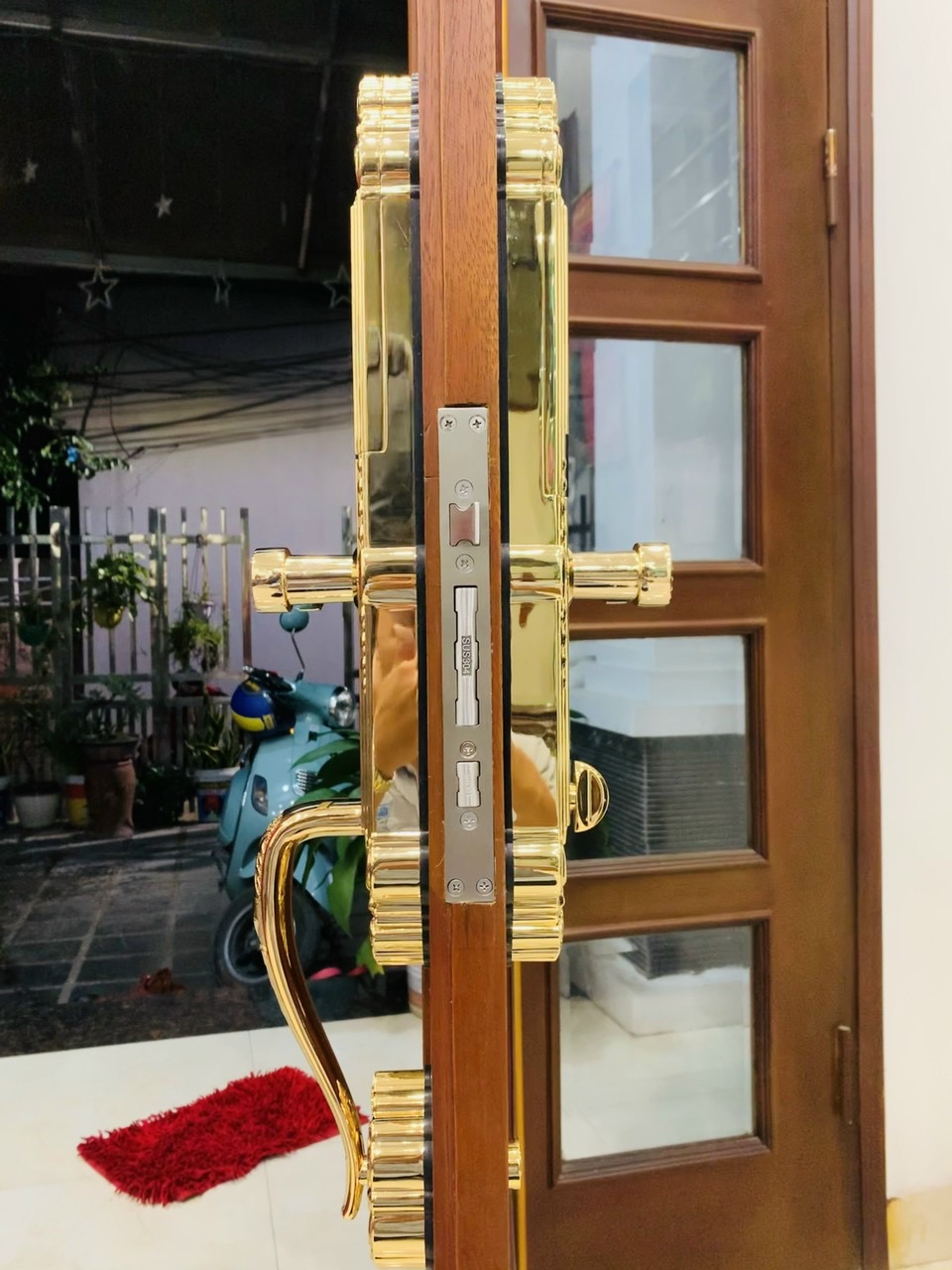 KHÓA CỬA ĐẠI SẢNH GIOVANI GSL - A165 MÀU ĐỒNG/VÀNG