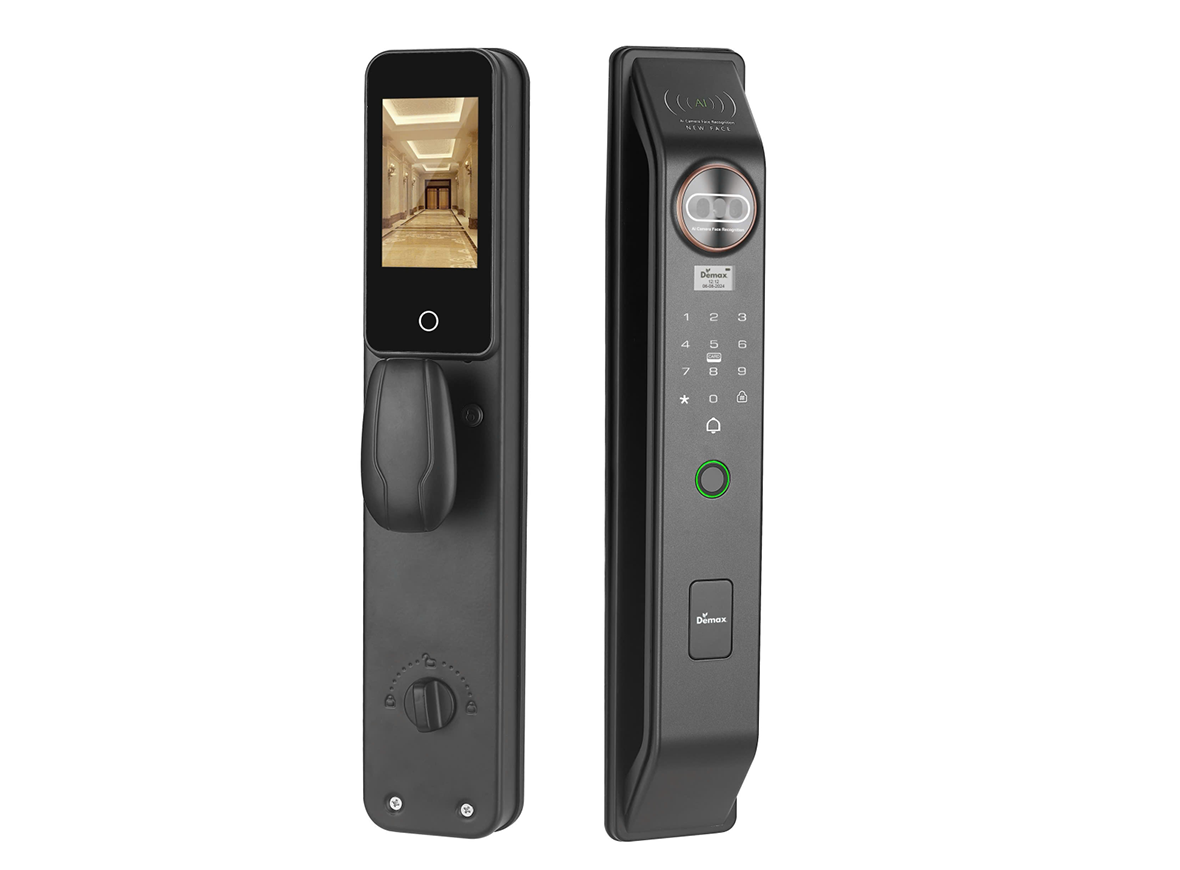 Khóa nhận diện khuôn mặt Demax EL 912 BN FACE ID VIDEO CALL REMOTE WIFI