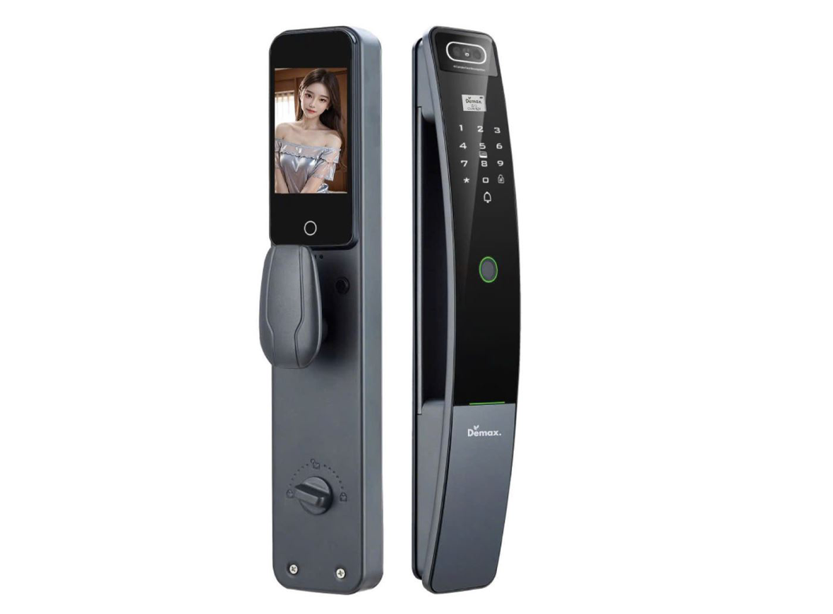 Khóa điện tử nhận diện khuôn mặt Demax EL910 GS VIDEO CALL APP WIFI