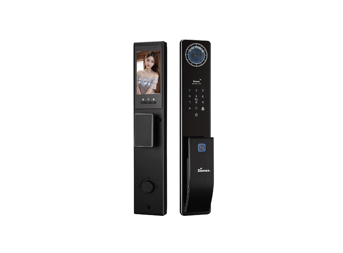 Khóa cửa thông minh Demax EL-C910BN CNC FACE ID WIFI