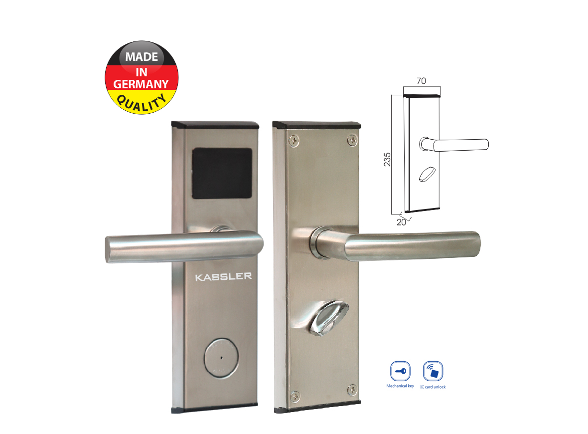 Khóa khách sạn điện tử Kassler KL-383I