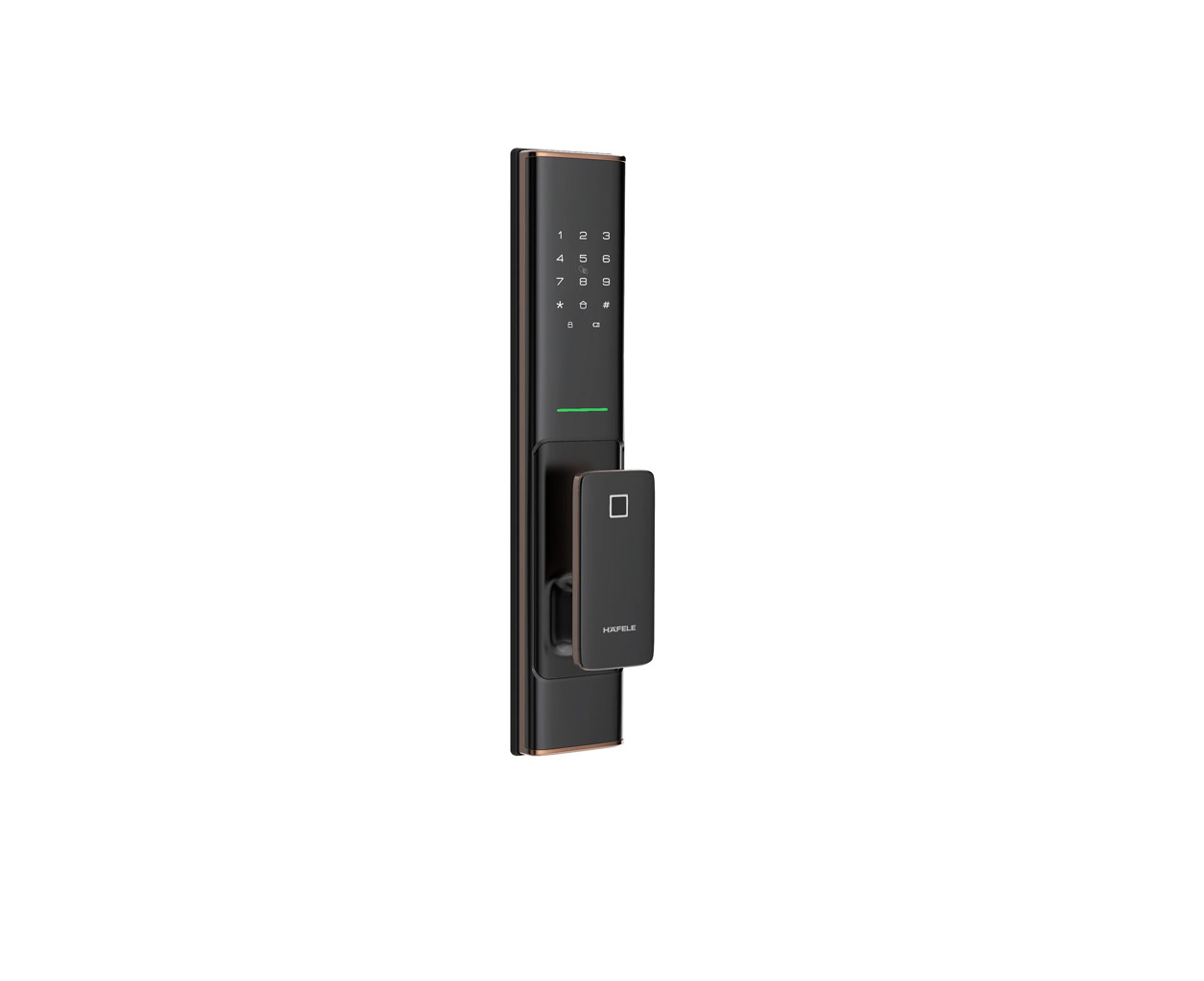 Khóa điện tử Hafele PP8100 màu đen mờ 912.20.260
