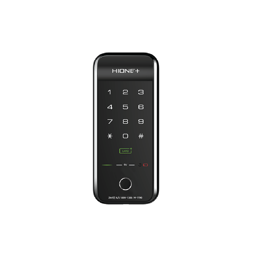 Khóa vân tay không tay gạt Hione M-1190