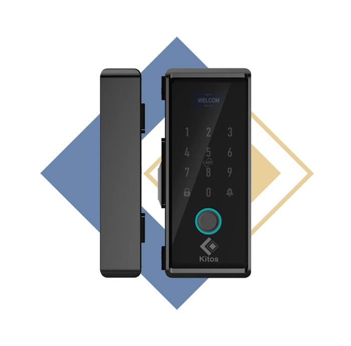 Khoá vân tay cửa kính Kitos KT-GL60 Plus
