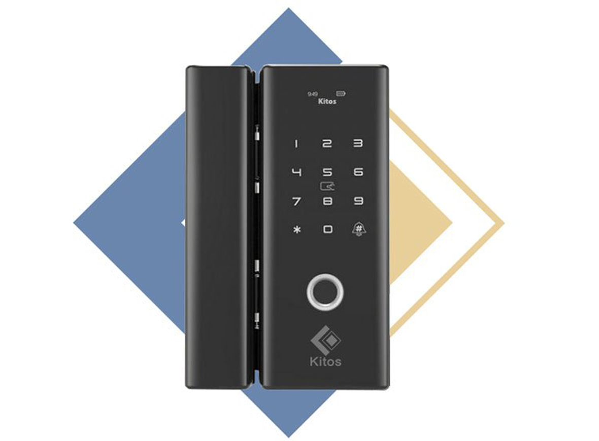 Khóa vân tay cửa kính Kitos KT-GL80