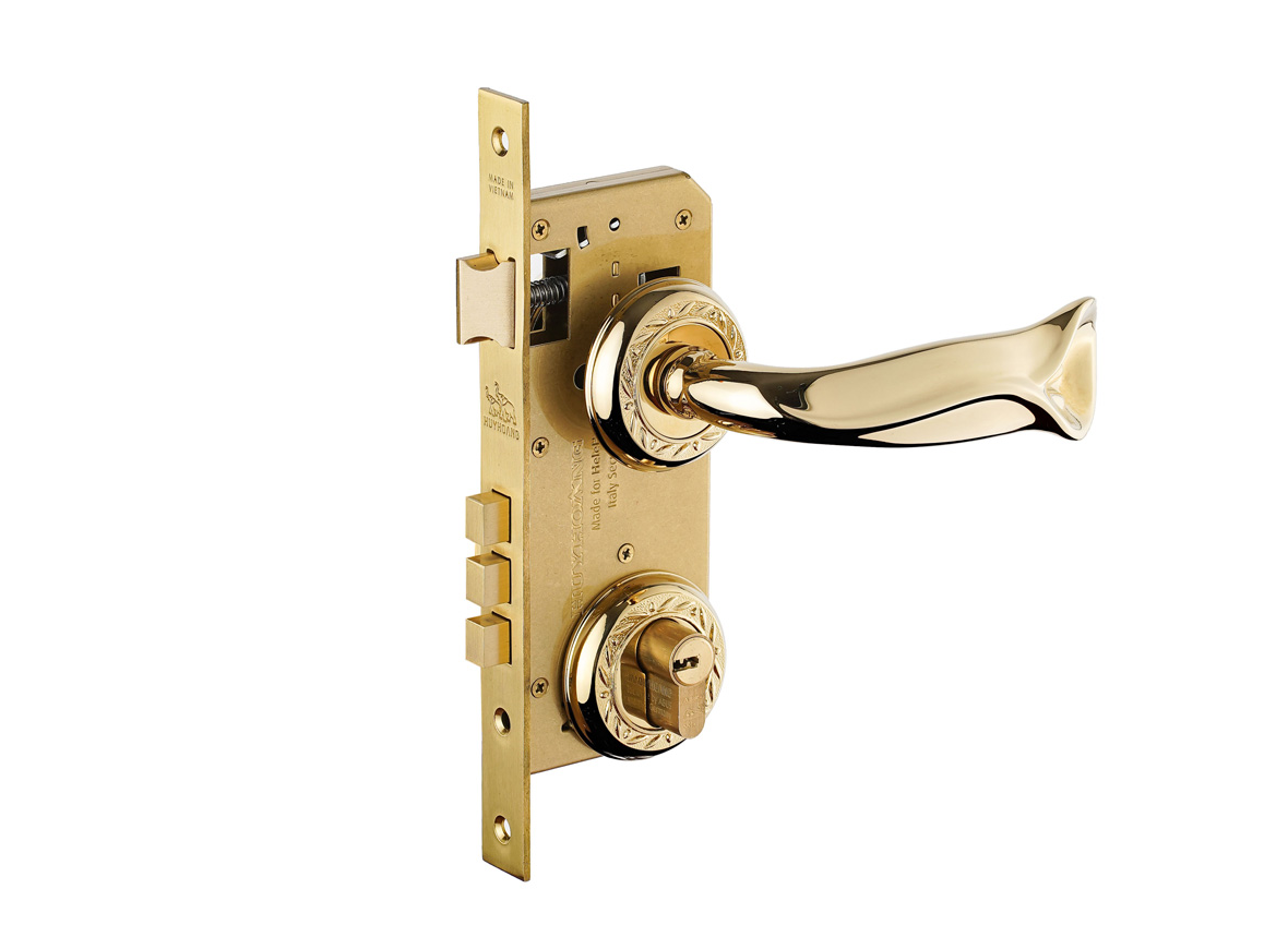 Khóa tay nắm phân thể Huy Hoàng HC 85 QUEEN PVD GOLD TNPTHC85Q-PVDGO