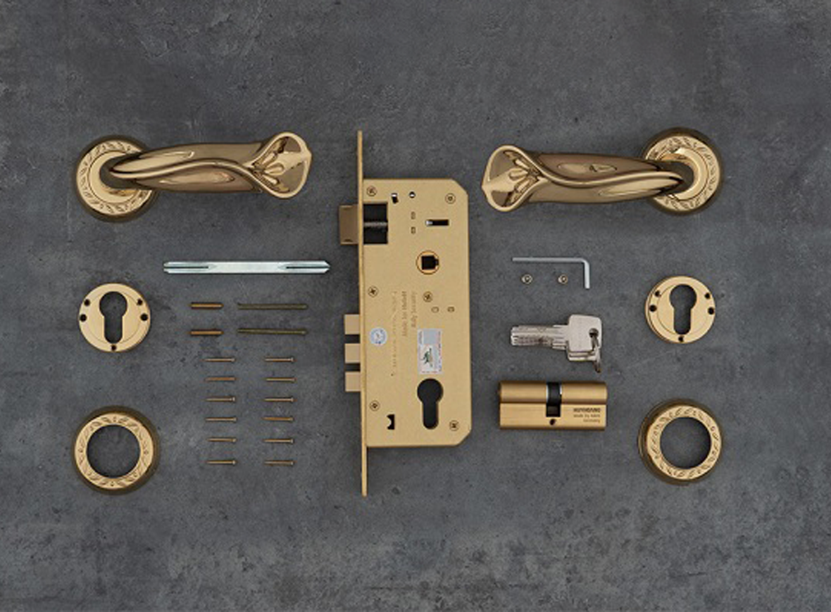 Khóa tay nắm phân thể Huy Hoàng HC 85 QUEEN PVD GOLD TNPTHC85Q-PVDGO