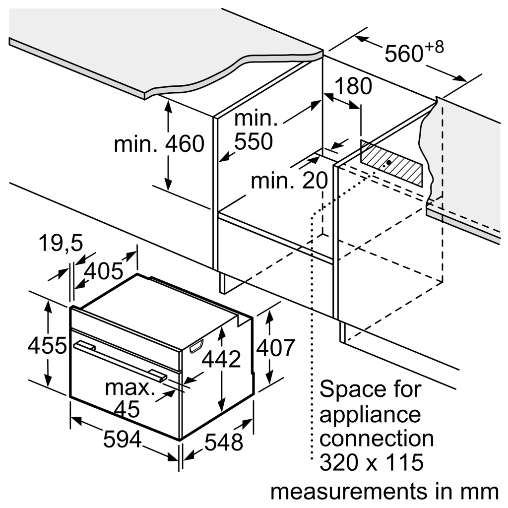 Lò hấp BOSCH CDG634AS0 (HMH) Series 8