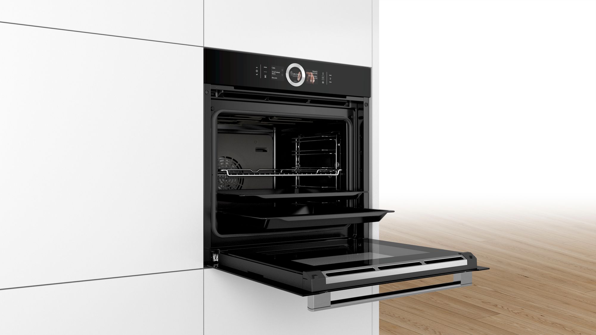 Lò nướng kết hợp hấp BOSCH HSG636BB1 (Serie 8)