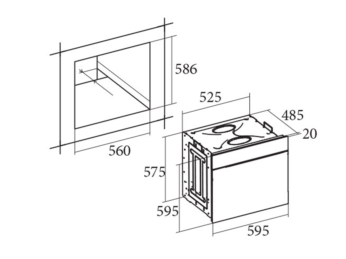 Lò nướng Cata ME611DI