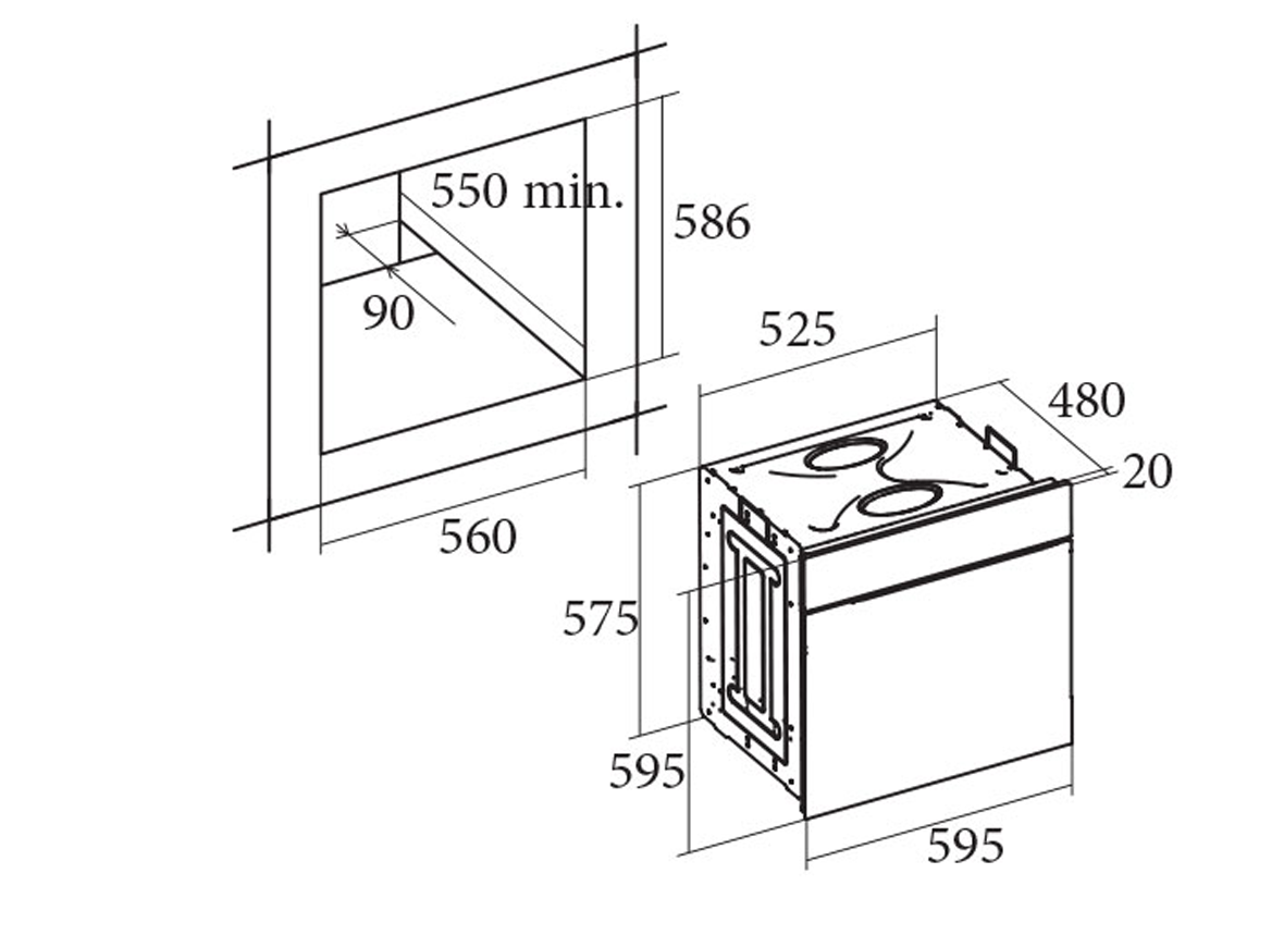 Lò nướng Cata CM 760 AS WH