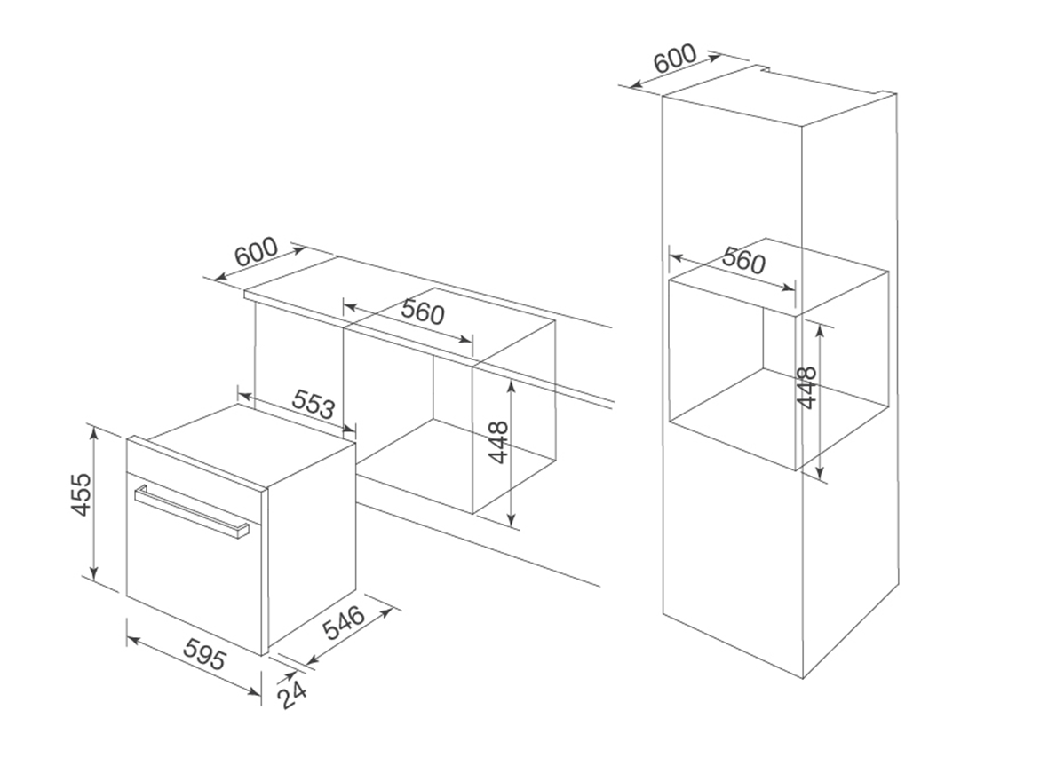 Lò nướng Malloca MOW-40CP