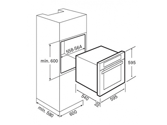 Lò nướng Teka HS 615