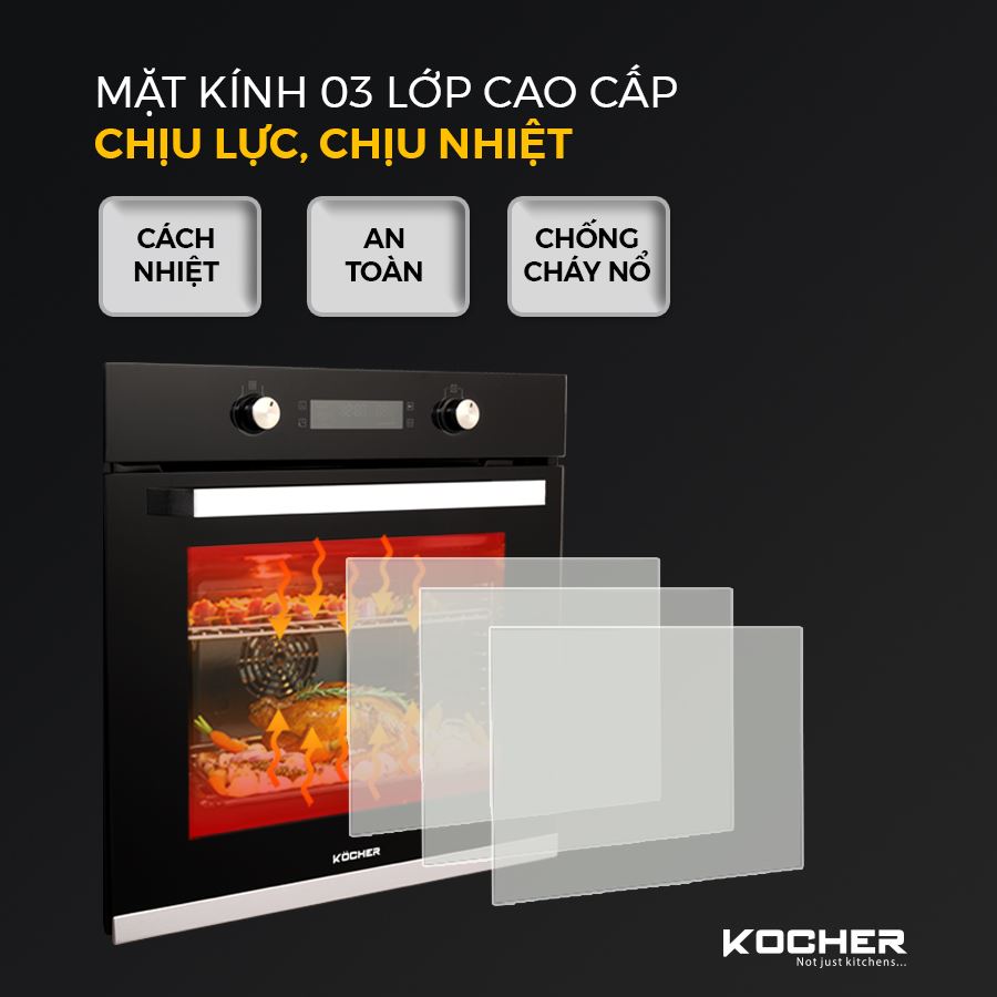 Lò nướng Kocher KOEU-71S13F