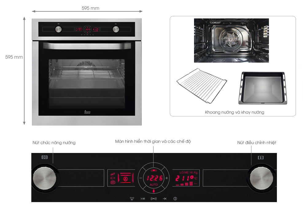 Lò nướng Teka HL 850