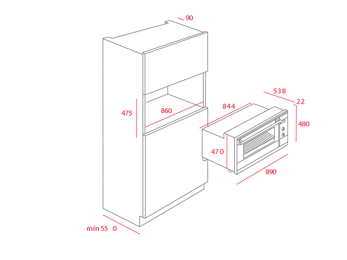 Lò nướng Teka HL 940