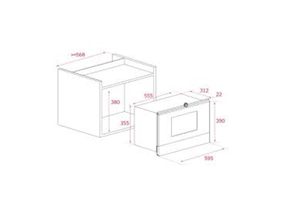 Lò vi sóng Teka ML 822 BIS L WHITE