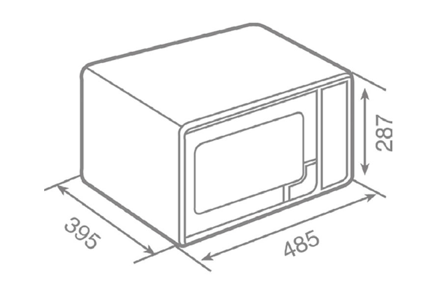 Lò vi sóng Teka MWE 210G