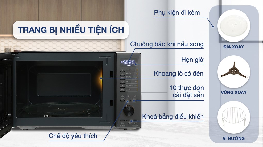 Lò vi sóng Electrolux EMG25D22BM