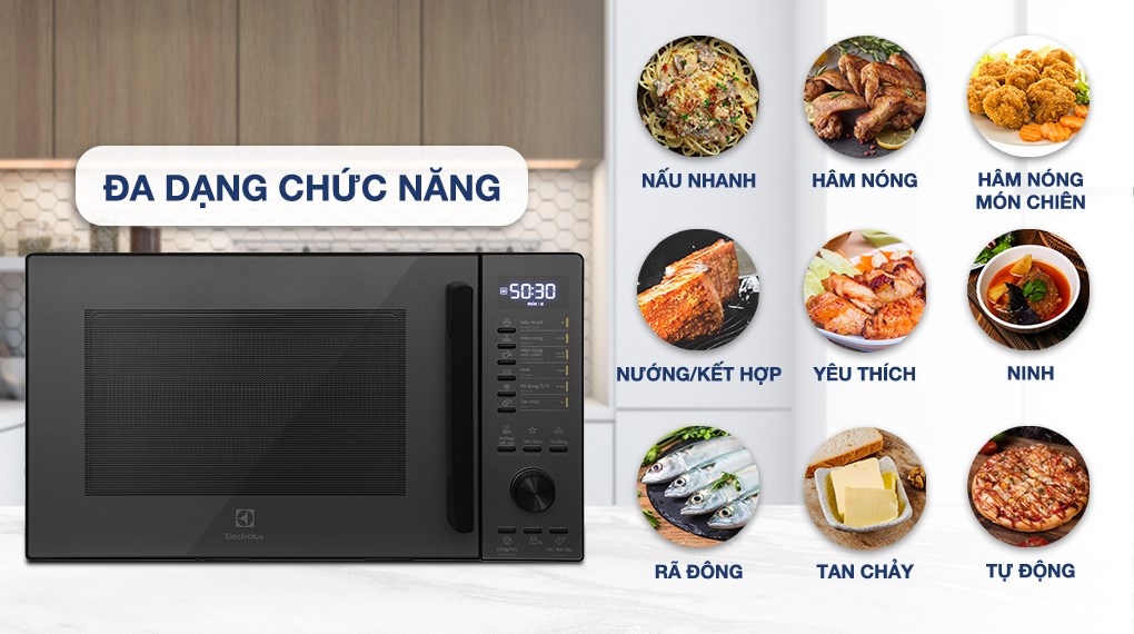 Lò vi sóng Electrolux EMG25D22BM