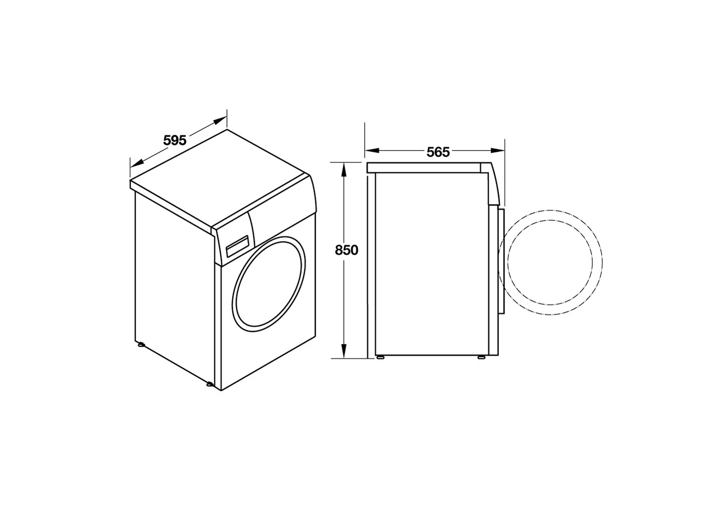 MÁY GIẶT HAFELE HW-F60B 538.91.530