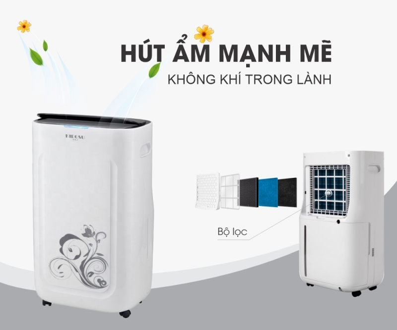 Máy hút ẩm Kidosu 25 lít KD-D25L