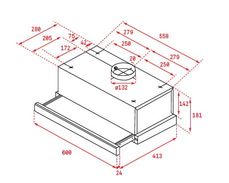 Máy hút mùi Teka TL6310