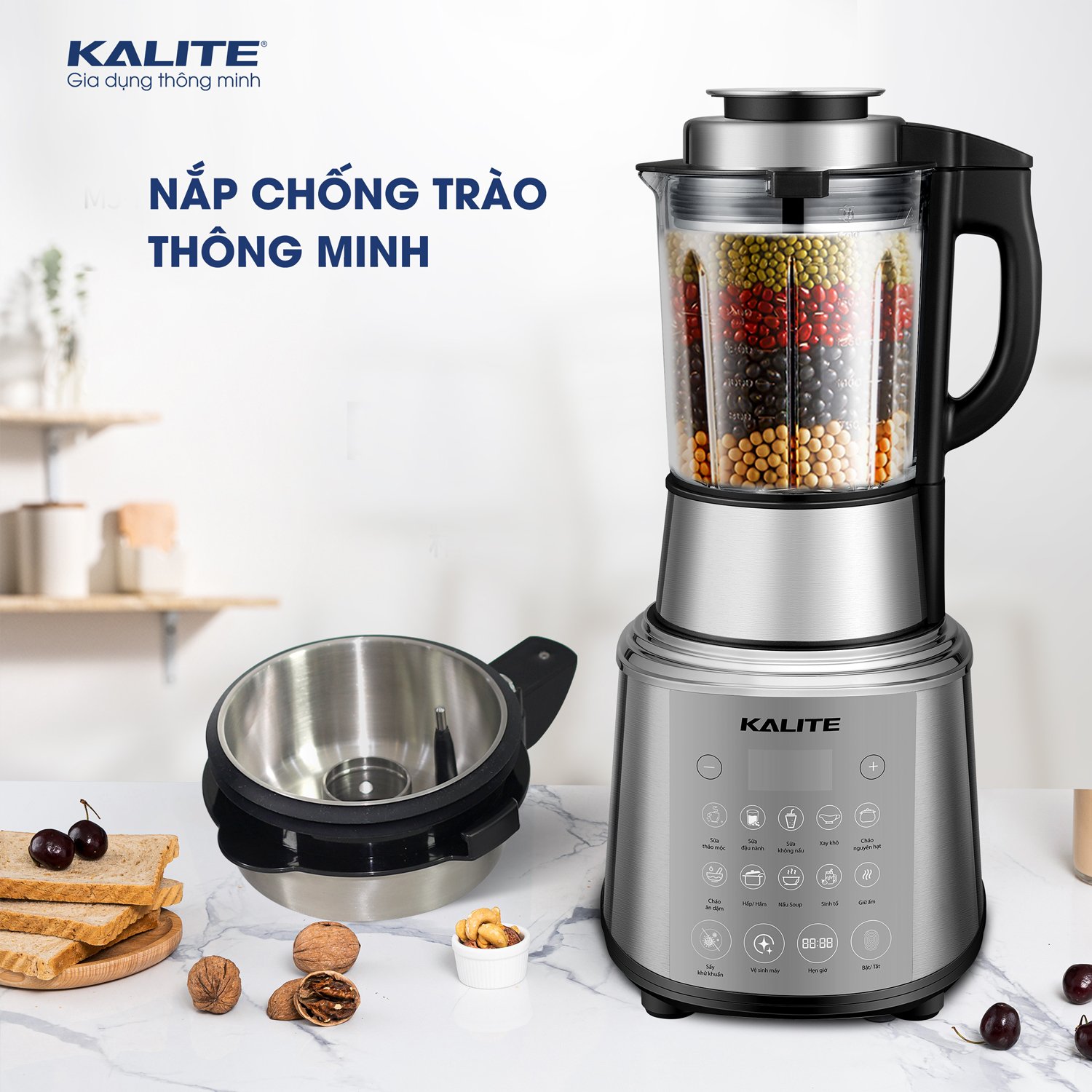 Máy làm sữa hạt KALITE KCB4741