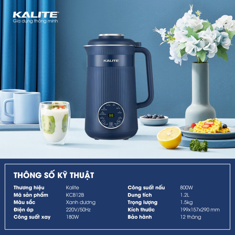 Máy làm sữa hạt KALITE KCB12B