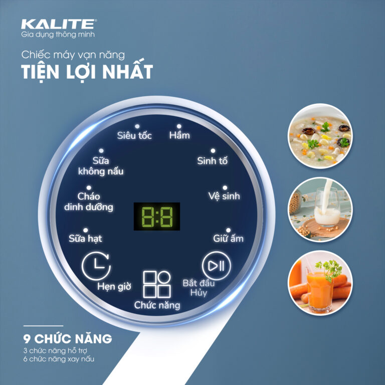 Máy làm sữa hạt KALITE KCB12B