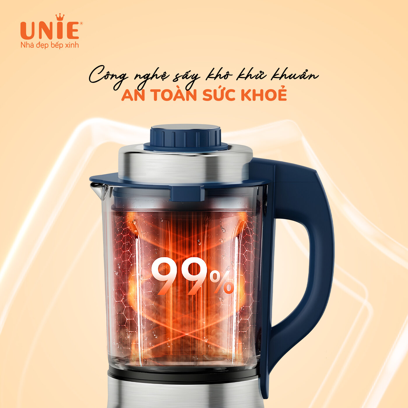 Máy làm sữa hạt UNIE VX