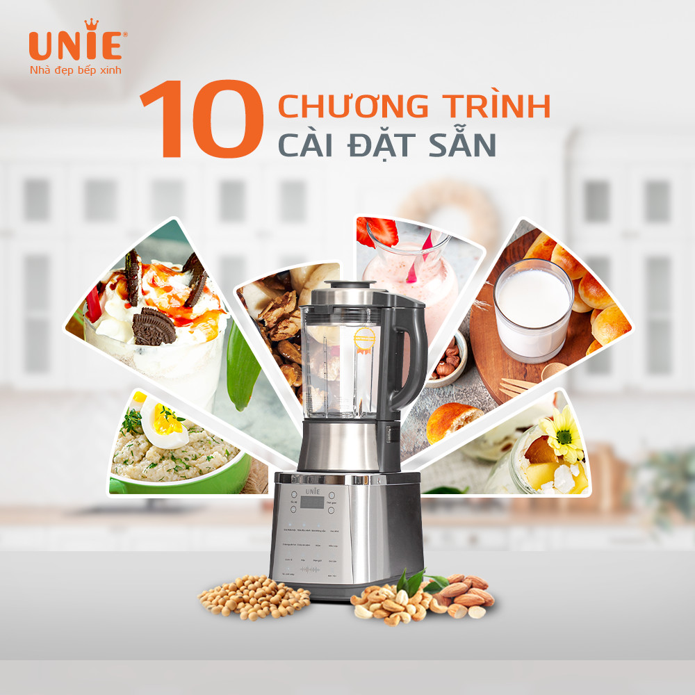 Máy làm sữa hạt UNIE V8S