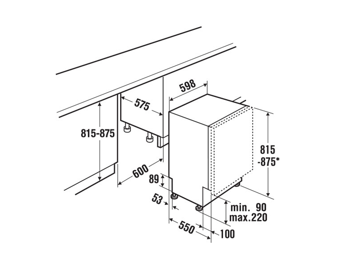 Máy rửa chén bát Kuppersbusch IGV 6609.3