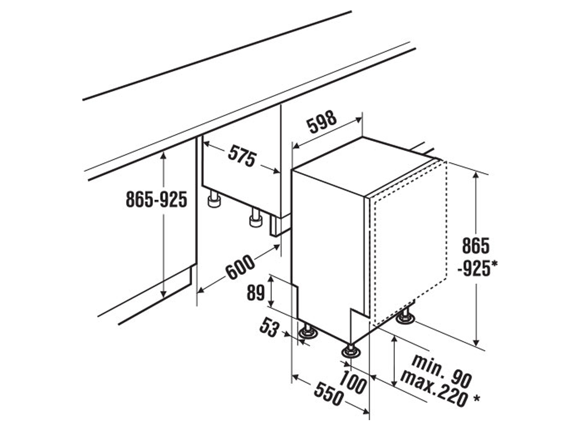 Máy rửa chén cao cấp lắp âm Kuppersbusch IGVS 6506.2